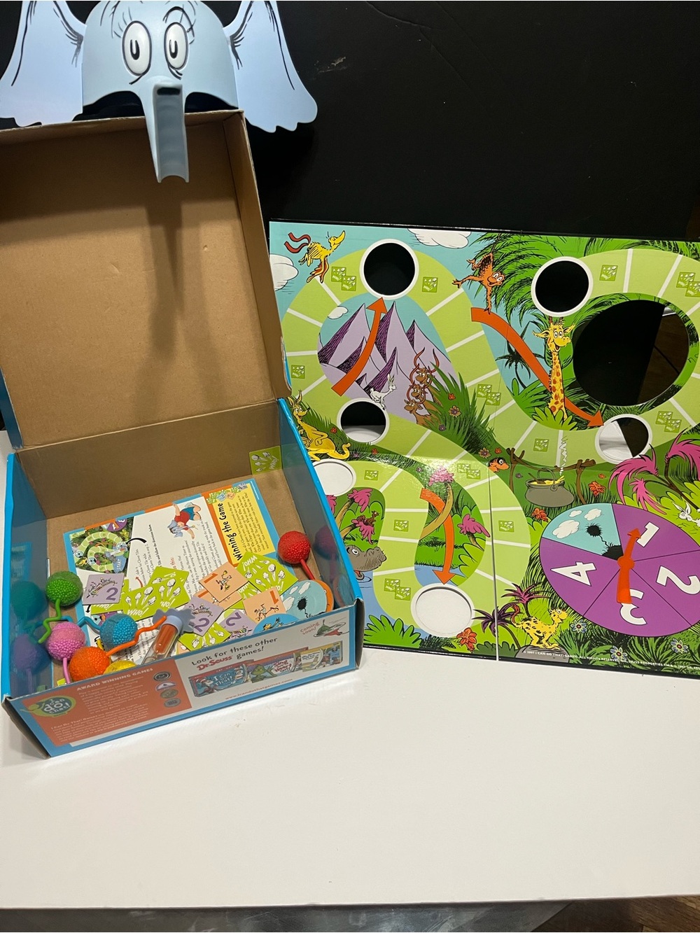 Dr. Seuss Horton Hears a Who! Board Game - Blue & Orange - Picture 9 of 11